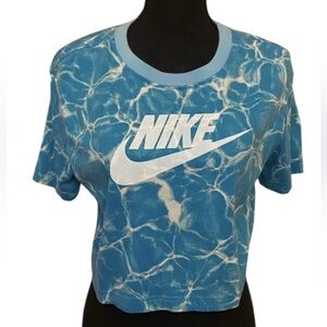 Nike Blue Tie-Dye T-Shirt
